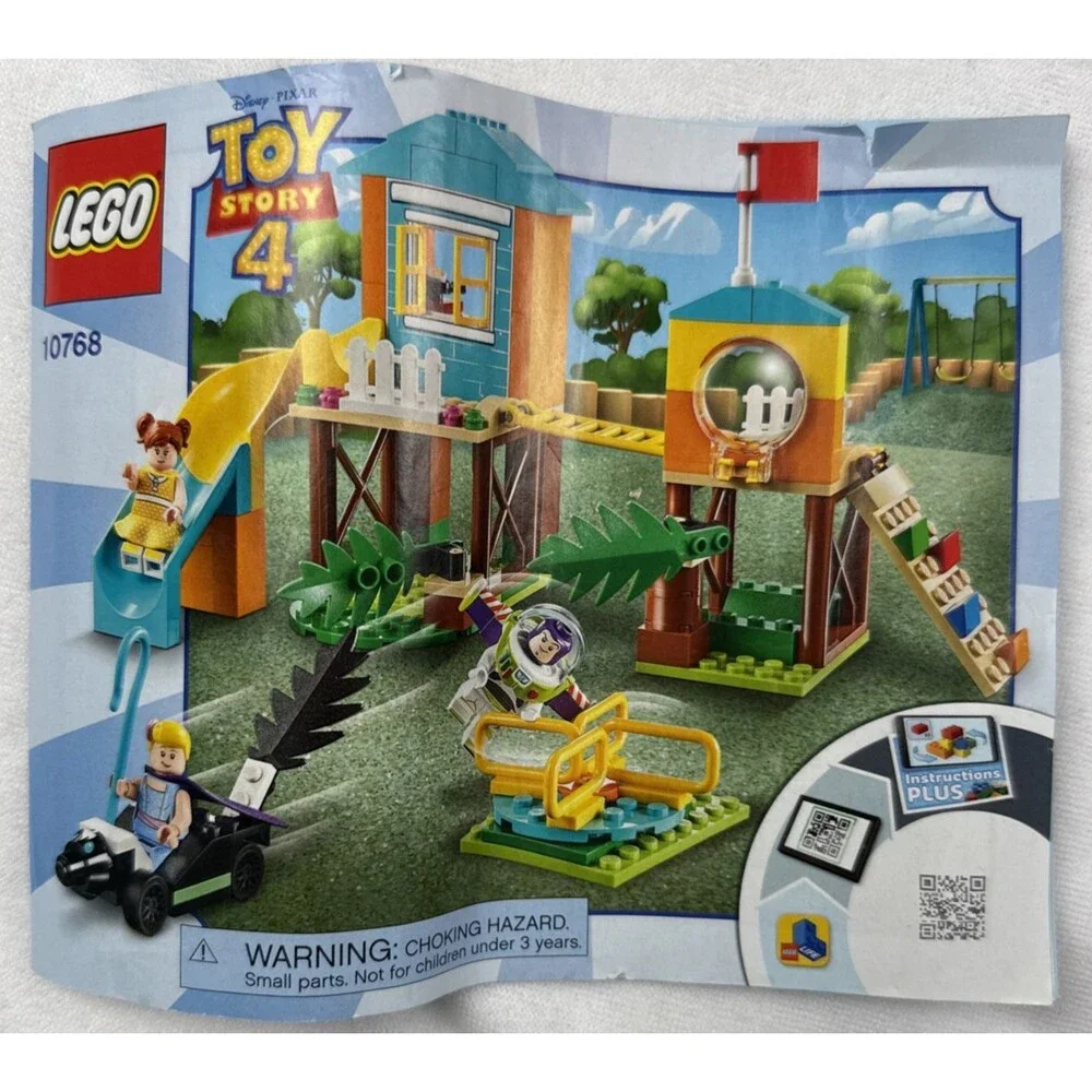 Lego Toy Story 4 10768 Buzz & Bo Peep's Playground Adventure No Box or Minifigs